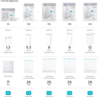 Home Zone Living 8 Gallon Kitchen Trash Bags - Image 6