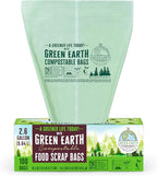 Green Earth Compostable Small Kitchen Food Scrap Trash Bags, Extra Thick 0.71 - Image 4