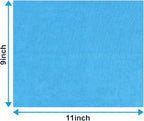 GLIMGLINT Shop Towel, 100 Pack Blue Microfiber Cleaning Cloth, Ultra Absorbent - Image 5