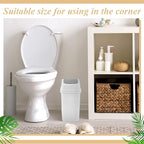 Sumind 3 Pcs 1.8 Gallon Bathroom Trash Can - Image 5
