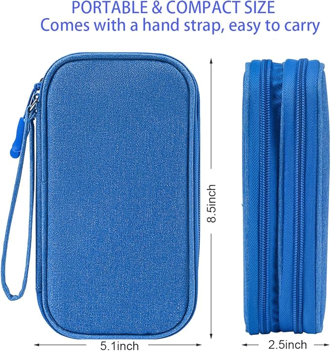 Travel Cord Organizer Case, Electronic Accessories Bag, Tech Electronic Case - Image 2