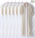 Garment Bags for Hanging Clothes, Plastic Dustproof Suit Bag, Coat Protector by Perber