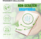 Natural Sponges Kitchen 9Pack, Eco Friendly Non-Scratch Scrub Sponge, - Image 3