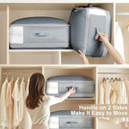 DIMJ Comforter Storage Bag - 110L Ultra Space Saving Self Compression Organize - Image 6