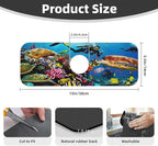 Marine turtle Kitchen sink faucet pad, strong water absorption, anti slip - Image 2