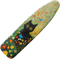 Sprowallow Black Cat Daisy Ironing Board Covers 15 x 54 inch Drawstring by Sprowallow