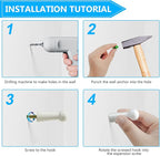Screw-On Solid Wood Hook Coat Hook Towel Hook Shaker Pegs - Image 7
