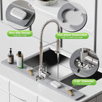 30" x 4" Stone Faucet Mat for Kitchen Sink, Quick Drying Diatomite Sink Tray - Image 5