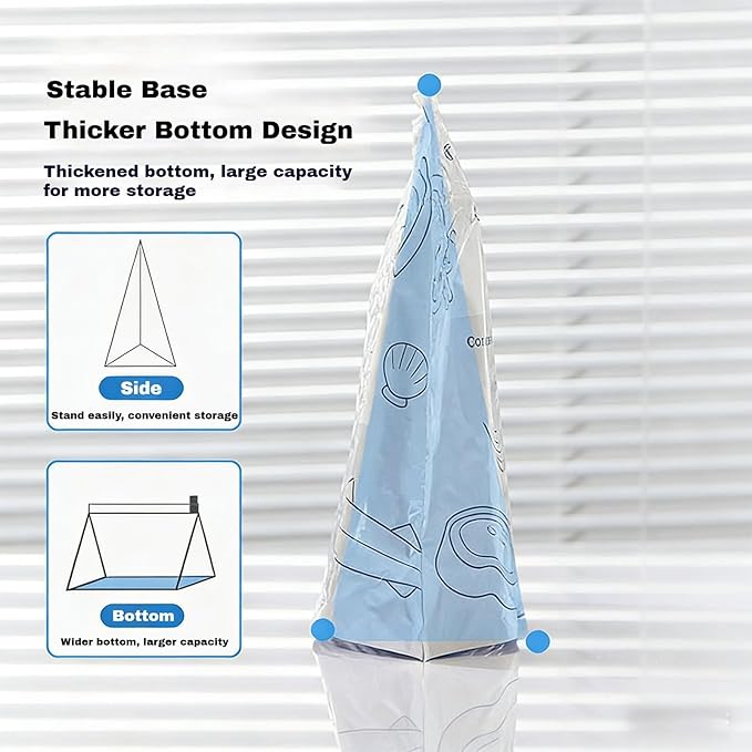 Reusable Aluminum Foil Sealable Storage Bags, 2026 New Resealable Stand Up - Image 6