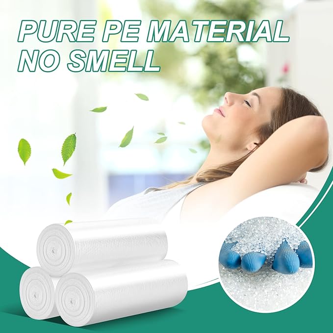 Magesh 4 Gallon Trash Bag Strong, Leakage-Free, Small Garbage Bags Unscented - Image 4