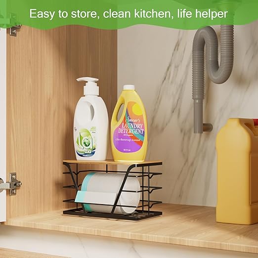 Trash Bag Holder Dispenser, Extra Large Trash Bag Holder, Bag Dispenser Under - Image 4