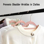 Pink Velvet Hangers 30 Pack - Image 4