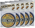 Sex Wax Air Freshener Coconut 5-Pack Plus Hand Sanitizer by Unknown