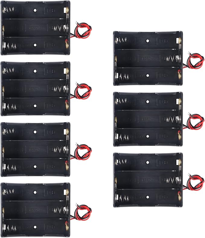 7PCS 18650 Battery Holder Bundle by Dorhea