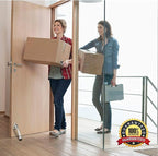 2 Pack 4 Inch Non-Slip Rubber Metal Door Stoppers - Image 7