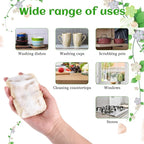 10 PCS Natural Sponges for Dishes, Loofah Dish Sponge for Kitchen Compostable - Image 4