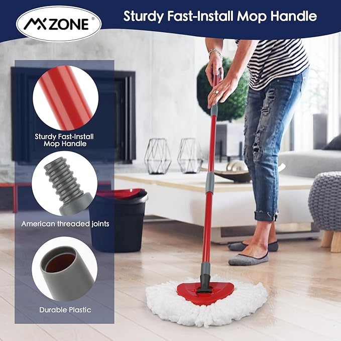 Spin Mop Handle Replacement Compatible - Image 5