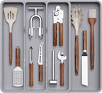 Lifewit Utensil Organizer for Kitchen Drawer, Expandable Cooking Silverware Tray by Lifewit