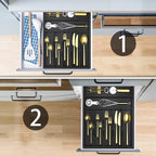 Utensil Organizer Silverware Drawer Organizer - Image 3