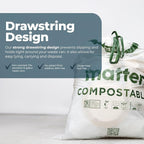 Matter Compostable 13 Gallon Tall Kitchen Trash Bags - Image 3