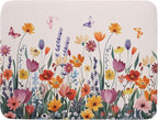 Kawani Spring Summer Flowers Dish Drying Mat by Kawani
