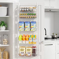 Delamu Over The Door Pantry Organizer, 5-Tier Pantry Door Organizers and Storage by DELAMU