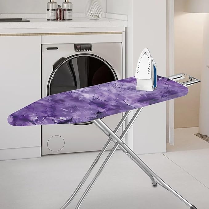 Purple Ironing Board Pad and Cover Standard Ironing Board Cover Scorch and - Image 2