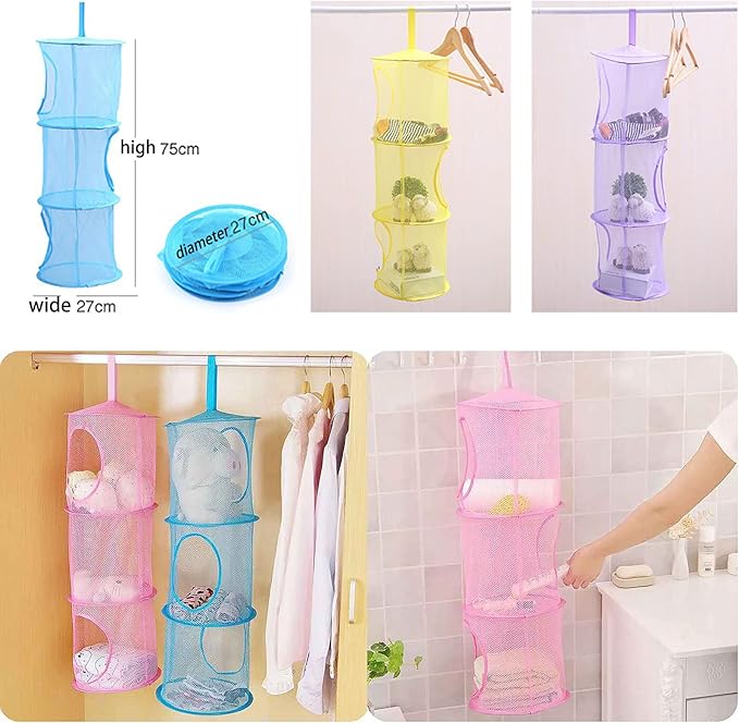 Mesh Hanging Storage Basket - Image 6