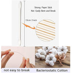Double Precision Tips 800 Pieces Cotton Swabs - Image 4