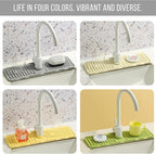 Silicone Sink Splash Guard, Non-Slip Faucet Mat - Image 7