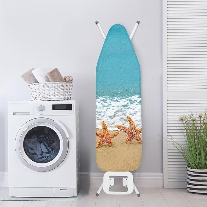 ZDCUSTOM Beach Starfish Ironing Board Covers, 15x54 Padded Ironing Board Covers - Image 3