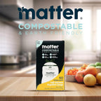 Matter Compostable 13 Gallon Tall Kitchen Trash Bags - Image 7
