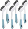 Patelai 6 Pack Kitchen Scrub Dish Brush by Patelai