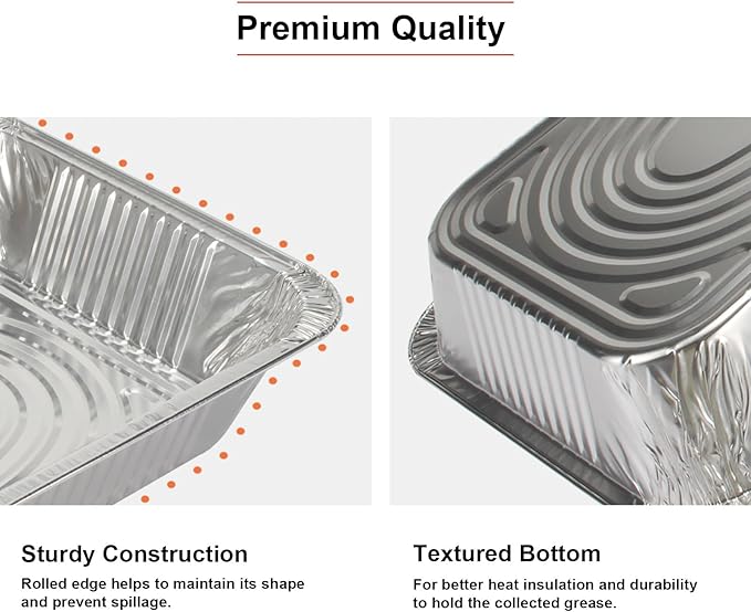 GrillChef Aluminum Foil Pans - Image 7