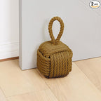 2Pack Decorative Door Stoppers by Optish