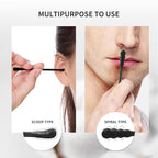 T&K 160 Count Black Disposable Cotton Swabs - Image 7