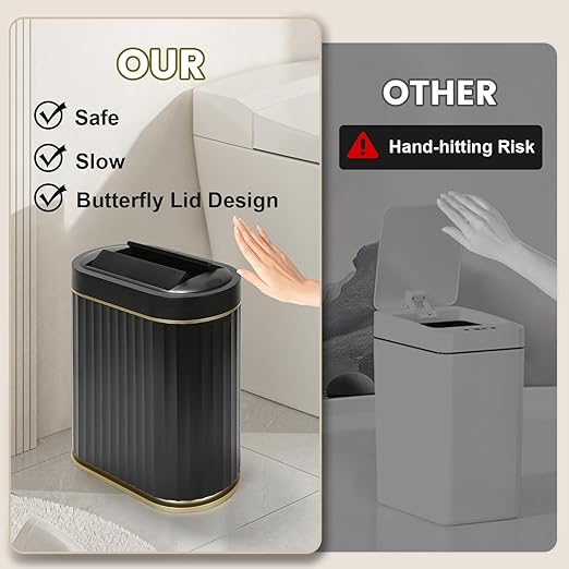 ELPHECO Bathroom Trash Can - Image 5