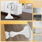 6 Pack Magnetic Door Stop No Drilling Door Stop - Image 4