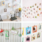 DurReus 50 Pieces DIY Mini Color Wooden Clothespins Home Decoration Hanging - Image 5