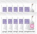 simplehuman Code M 200 Count, Dispenser Pack Custom Fit Liners, Drawstring by Simplehuman