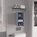 Hanging Closet Organizer and Storage 3-Shelf, Easy Mount Foldable Hanging - Image 6