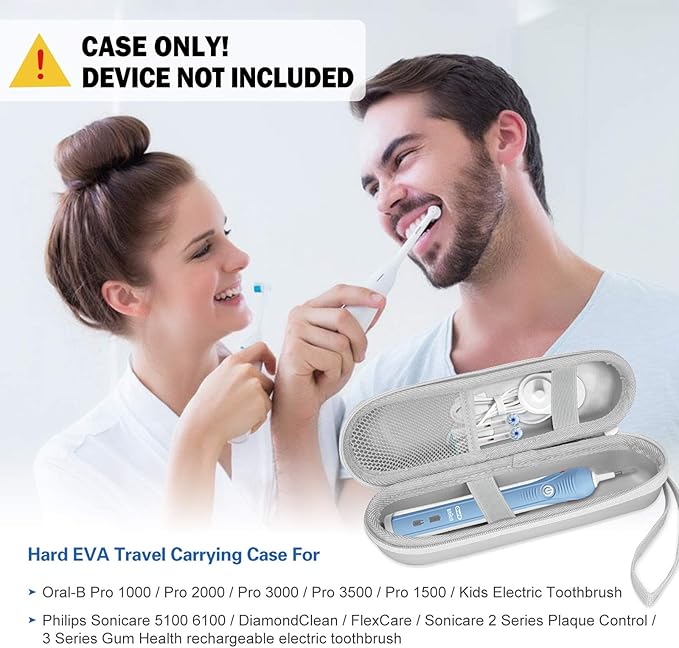 ProCase Travel Case for Oral-B/Oral-B Pro Smartseries/IO Serie Sonicare - Image 3