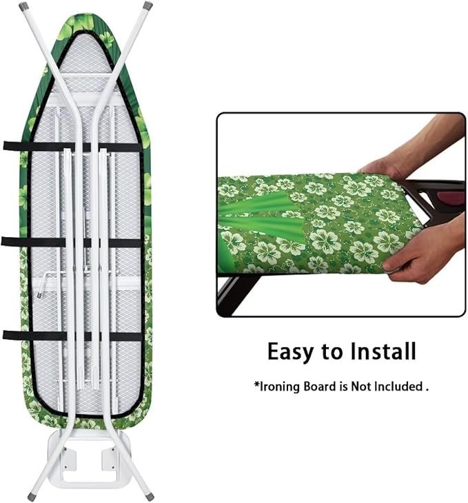 Green Leaf Ironing Board Cover - Image 5