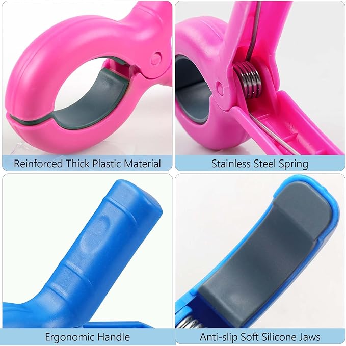 8 Pcs Beach Towel Clips for Beach Chairs, Towel Holder for Beach Chair Pool - Image 5