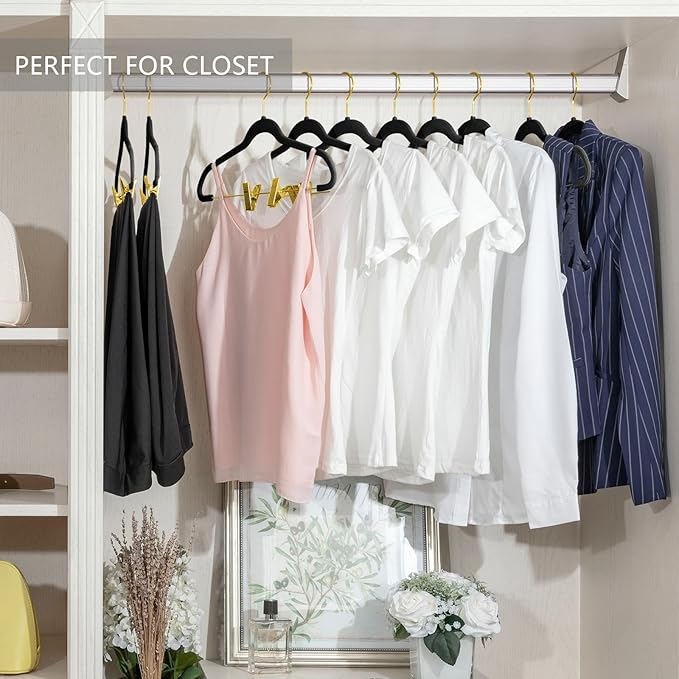 MIZGI Premium Velvet Pants Hangers - Image 4