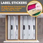 SpaceAid WrapNeat 2 in 1 Wrap Organizer - Image 4