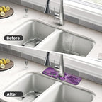 Purple Roses Kitchen sink faucet pad, strong water absorption, anti slip - Image 4