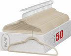 Home-it Premium Velvet Hangers 50 Pack by HOMEIT