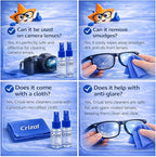 Eyeglass Lens Cleaning Solution – 2 Pack – Safe - Image 3