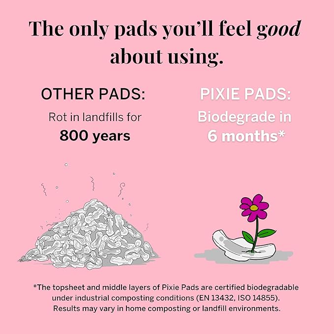 Pixie Organic Cotton Ultra Thin Large Pads - Image 5